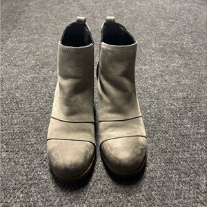 Sorel Gray Ankle Booties